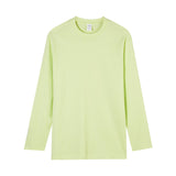 Pure Cotton Round Neck Long-sleeved T-shirt