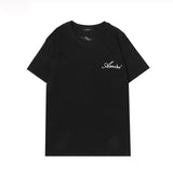 Amiri T Shirt Embroidered Lettered Casual Short-Sleeved T-shirt Men