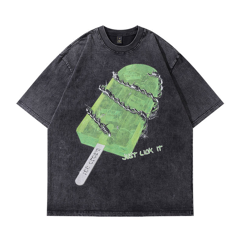Men's T-Shirt Short-Sleeved T-shirt for Men and Women