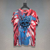 Amiri T Shirt Short Sleeve T-shirt Casual Hip Hop Short Sleeve T-shirt for Men and Women