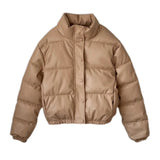 Women Cotton Coat Imitation Leather Cotton Thick Warm Jacket