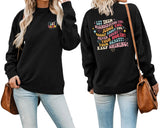Autumn and winter new long-sleeved hoodie let them misunders