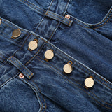 Women Jeans Loose High Waist Straight Mopping Pants