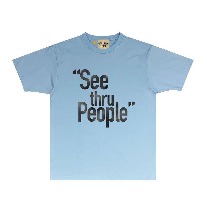 Gallery Dept T Shirts Fashion Brand Tee Shirt Short Sleeve T-shirt Blouse