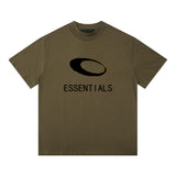 Fog Essentials T Shirts Spring/Summer FOG Letter Pattern Crew Neck Short Sleeves