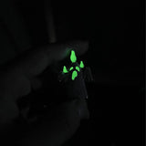 Jewelry Color Luminous Ghost Pendant Necklace Royalty Night light Jesus Pieces