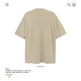 American vintage street T-shirt vintage loose cotton summer men
