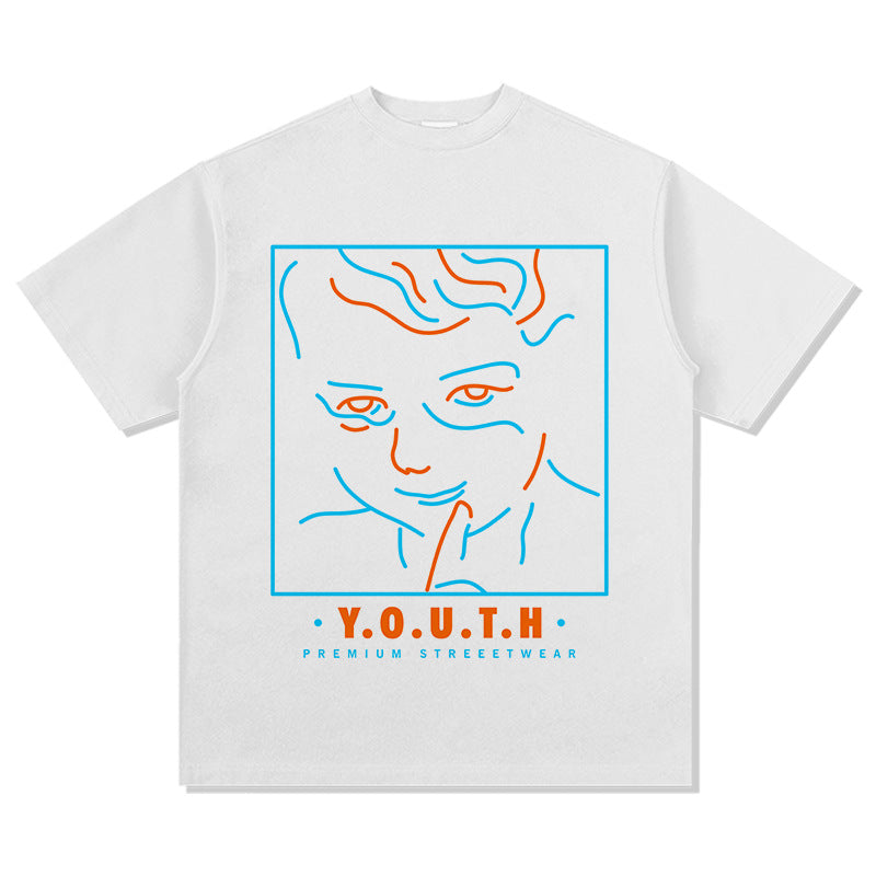 Unisex T Shirt Short Sleeve T-Shirt Casual