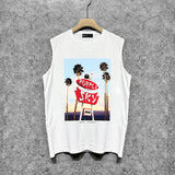 Purple Brand Tank T Shirts Sleeveless T-shirt Vest