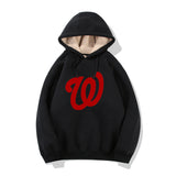 Braves Baseball Jacket Thickened Fleece Cashmere