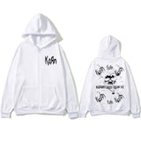 Rock Band Korn Falling Away From Me Print Zipper Hoodie Male
