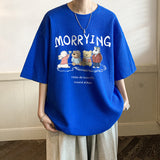 Men T Shirt Summer Loose All-Matching