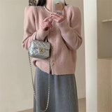 Women Knitted Cardigan Sweater