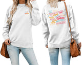 Autumn and winter new long-sleeved hoodie let them misunders