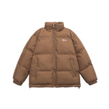 Unisex Coat Vintage Stand Collar Winter Loose Thick