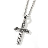 Jewelry Pendant Real Gold Copper Plated Zircon Cross Necklace Crosses Spectrum
