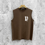 Purple Brand Tank T Shirts Sleeveless T-shirt Vest