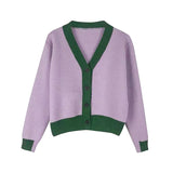 Women Knitted Cardigan Loose Casual Jacket