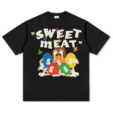 Unisex T-Shirt Autumn/Winter Print Long Sleeve T-Shirt