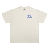 Gallery Dept T-Shirt Alphabet Slogan Short Sleeve T-Shirt