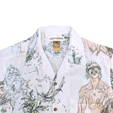 GUILTYPARTIES TIGER Shirts Ghost in the Shell joint print, short-sleeved shirt