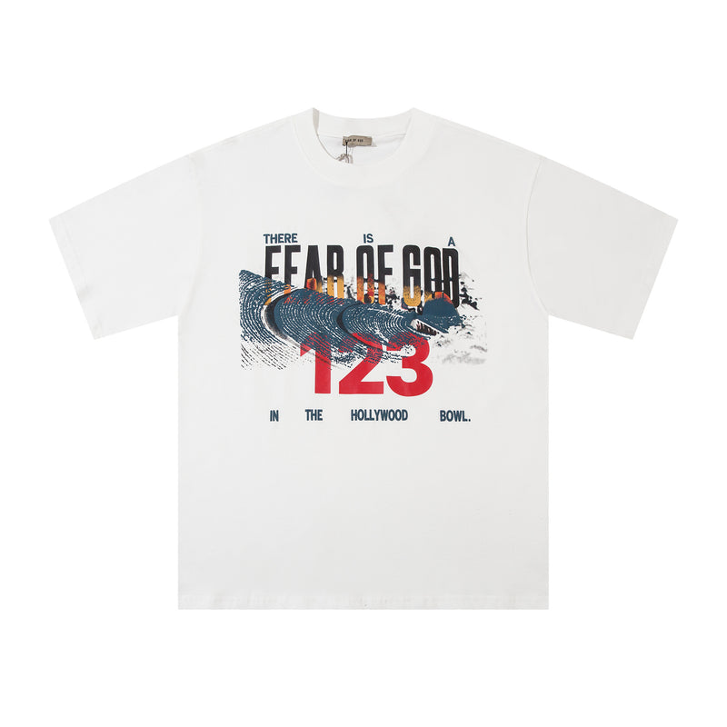 Fog Essentials T Shirts Spring/Summer FOG Crew Neck Short Sleeves