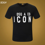 Dsq2 T Shirt Casual Sports Printed Short Sleeve Summer Men
