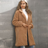 Women Fur Jacket Imitation Fur Plush Coat