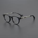 CHH Chrome Hearts Glasses Pure Titanium Ultra Light Myopia Anti-Blue Light Glasses Frame