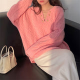 Women Pullover Sweater Temperament Loose Pullover