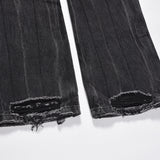 Men Jeans Worn Loose Casual