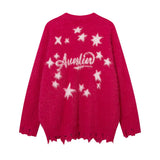 Women Sweater Jacquard Soft Knitted Idle Style