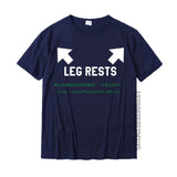 Funny Leg Rests Dad Joke Gift T-Shirt Adult Oversized Hi