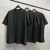 Fog Fear of God Essentials T Shirt Double Line Short Sleeve Solid Color Small Icon Bottoming Shirt Couple T-shirt Men's Three Pieces in One Pack