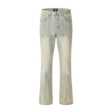 Men Jeans Stitching Casual