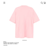 American vintage street T-shirt pure cotton men's and women's summer loose