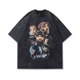 Men's T-Shirt Short-Sleeved T-shirt Men's Retro