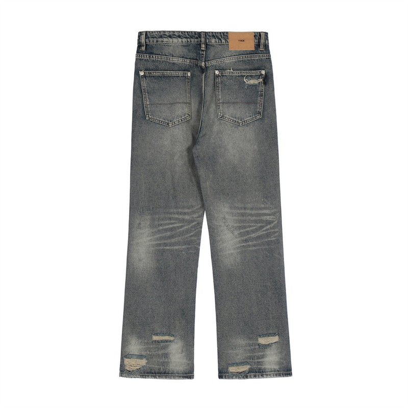 Men Jeans Holes Are Worn out