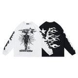 Hellstar long-sleeve T-shirt autumn, loose long-sleeve T-shirt