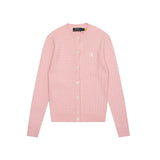 Ralph Lauren Knitted sweaters small twist knitted cardigan polo solid color crew neck
