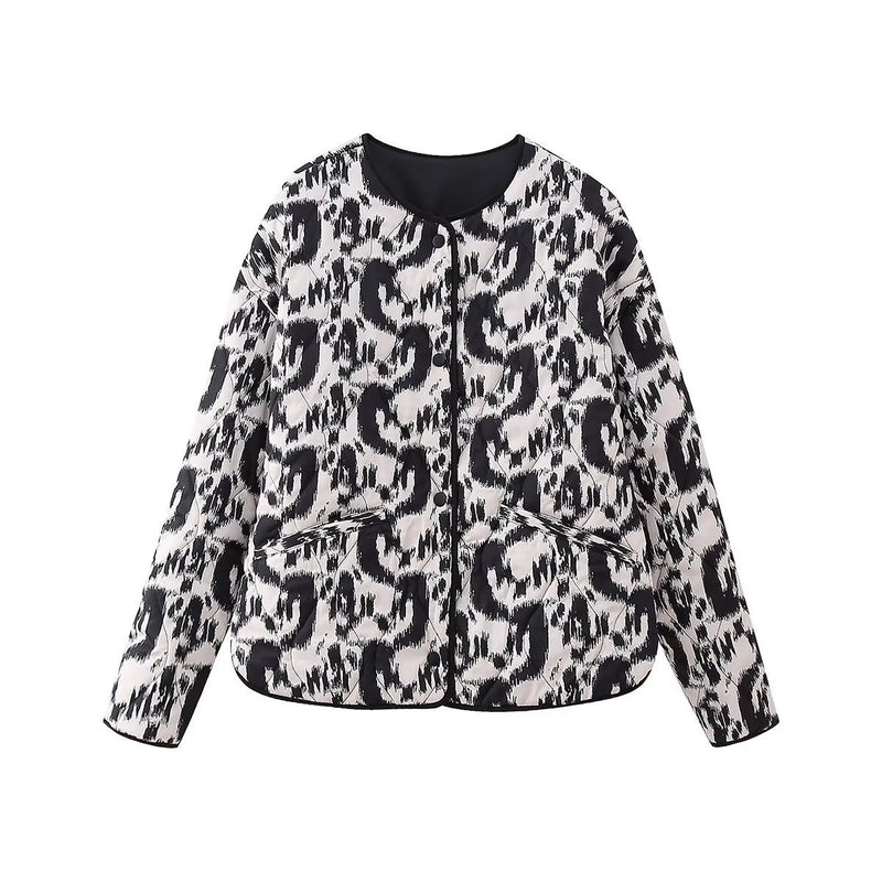 Women Cotton Coat Vintage Jacket Winter