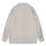 Men Long Sleeved T Shirt Printed Long Sleeve Shirt Men's Ins Loose Casual