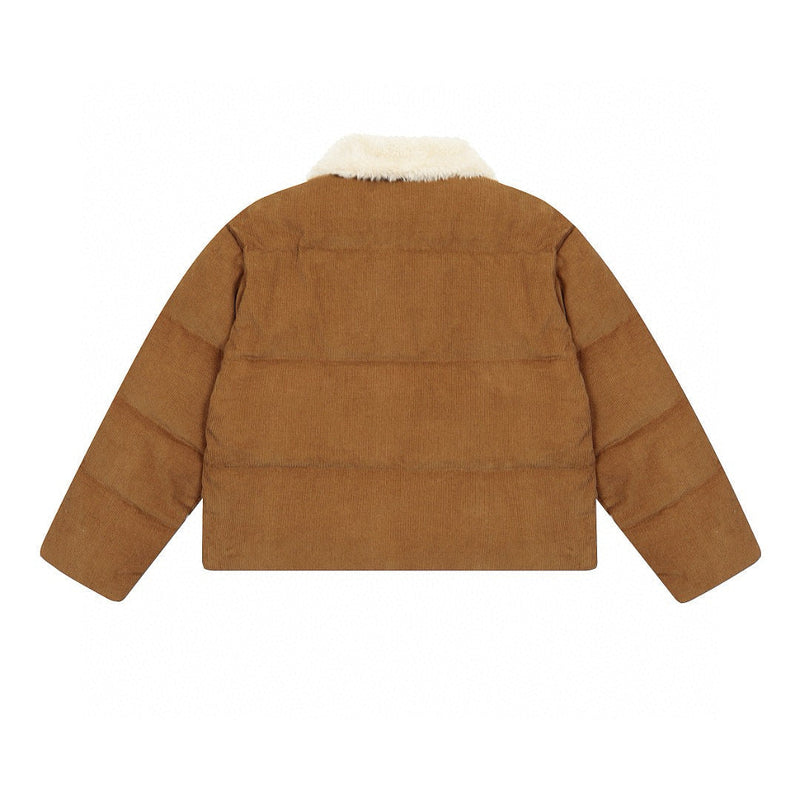 Ralph Lauren Coat Ralph Lauren Maillard Style Corduroy Down Jacket