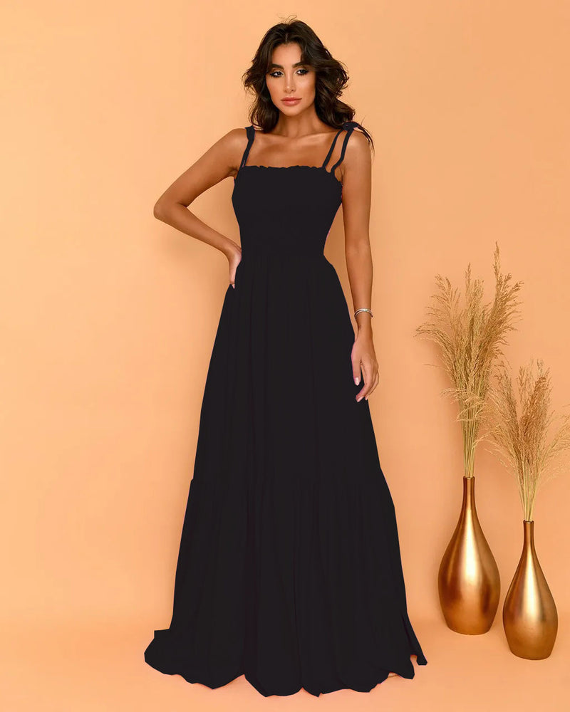 Women Dress Retro Slimming Temperament Dress