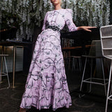 Bohemian Dress Floral Slimming Printed Dress