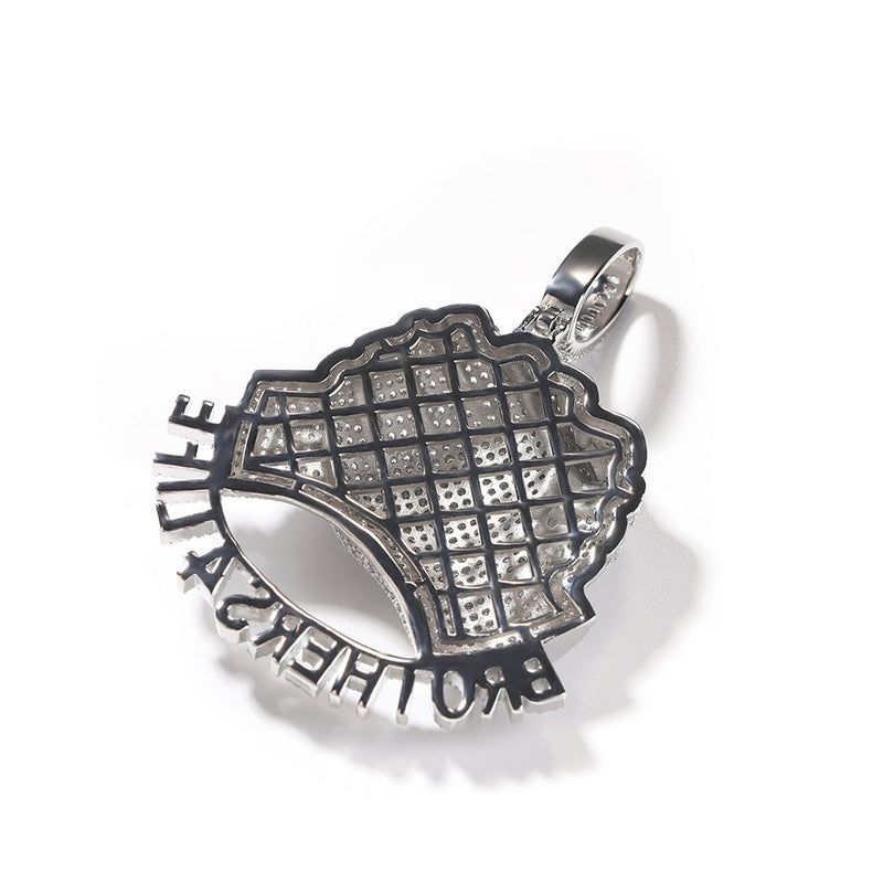 Jewelry Gold Diamond Letter Pendant Necklace Vintage Alphabet Pieces Royalty Spectrum