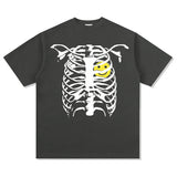 Unisex T-Shirt Cotton T-Shirt Top Loose