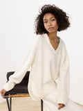 Women Work Business Casual Sweats Loose Long Sleeve