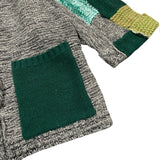 Kapital Sweater Vintage Non-Hipta Hehong Splicing Knitwear Handmade Loose Sweater