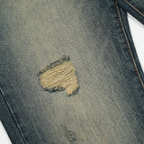 Men Jeans Loose Hole Leisure
